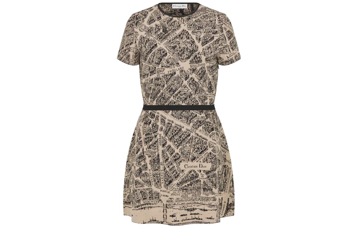DIOR SS23 Short-Sleeved Dresses Women's Brown