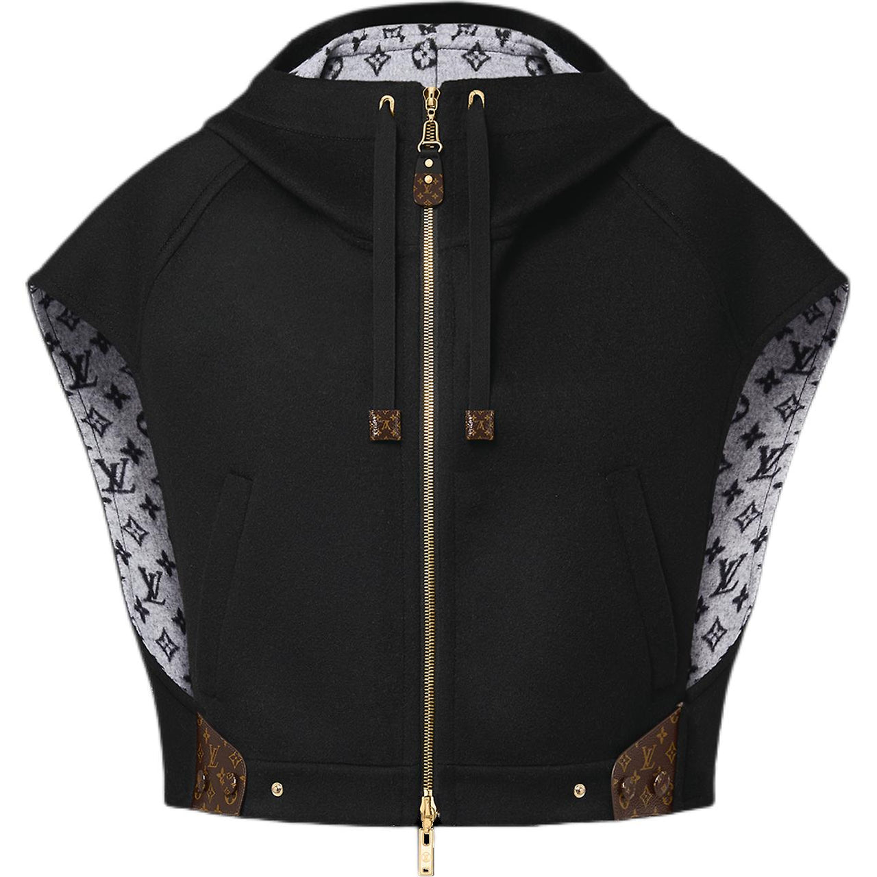 LOUIS VUITTON Double Face Open-Arm Jacket