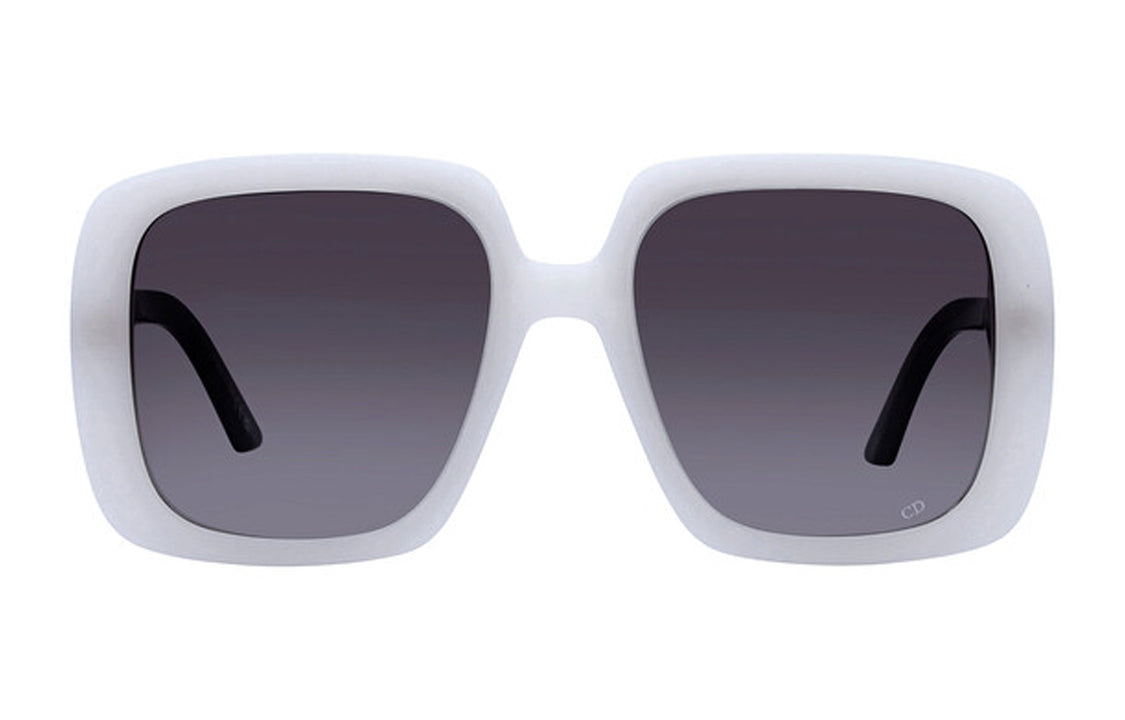 DIOR Acetate Square Sunglasses Women's Gray