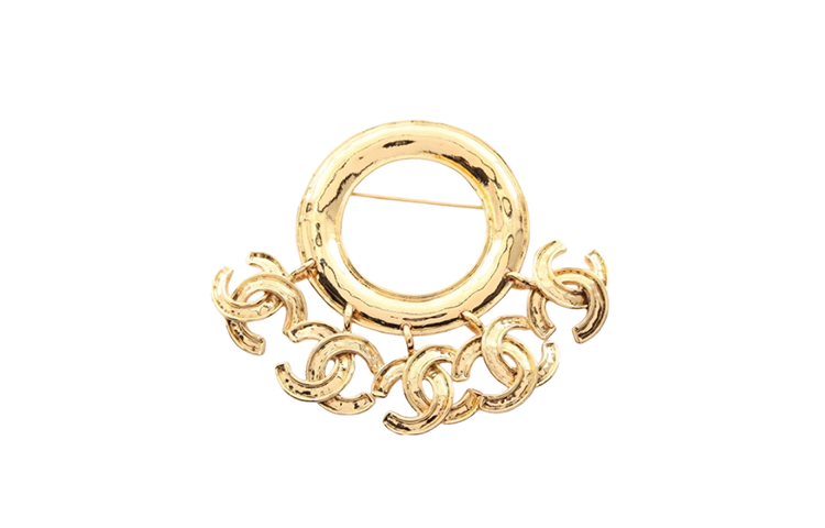 CHANEL 1994 Hoop Brooch Pin