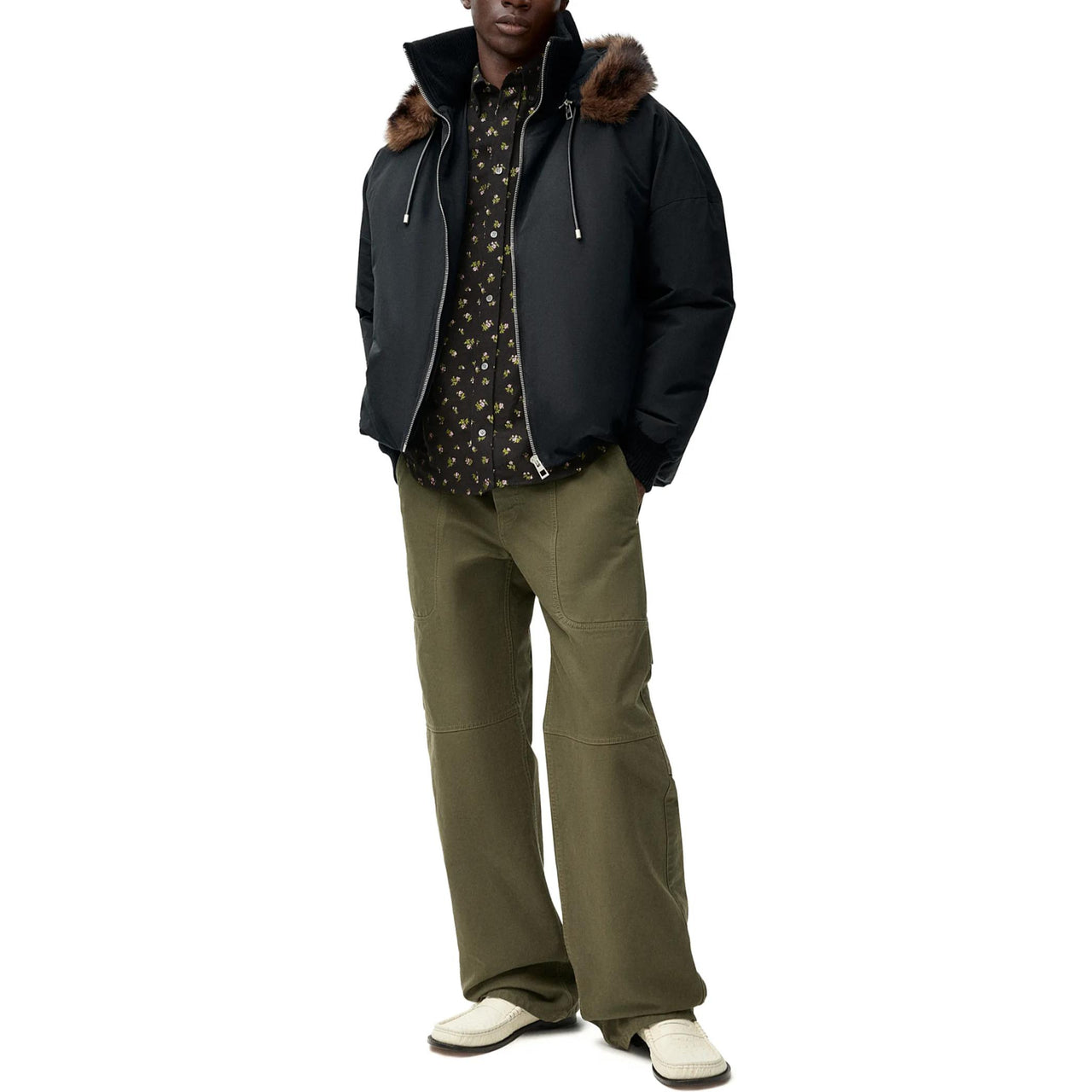 LOEWE SS25 Jackets & Coats Men's Black