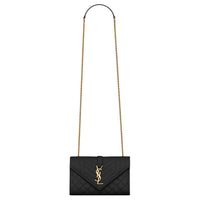SAINT LAURENT Envelope Bag Small Black
