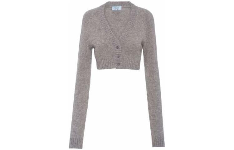 PRADA Cashmere Sweater Women's Gray