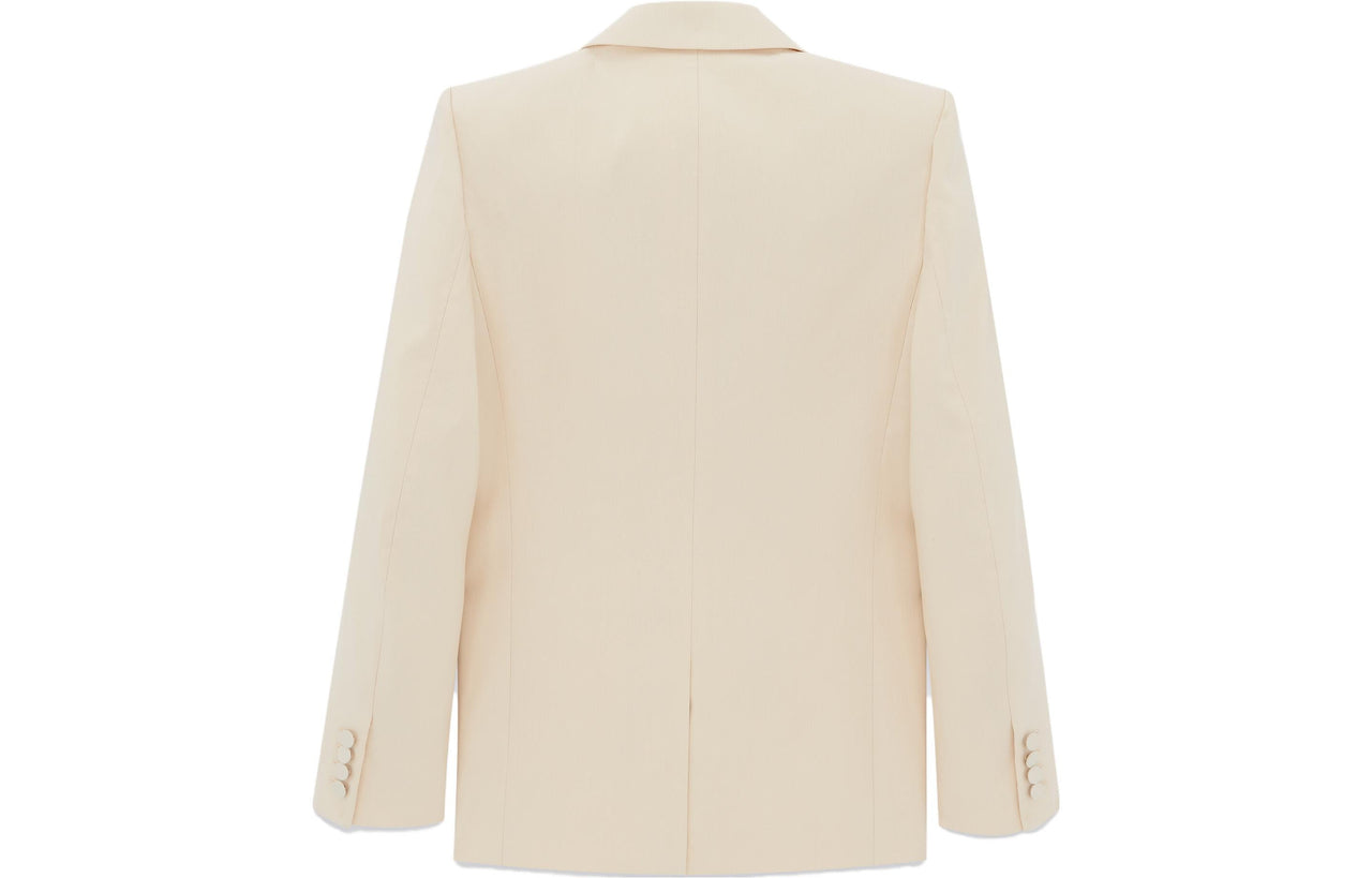 SAINT LAURENT Single-Breasted Long-Sleeved Blazer