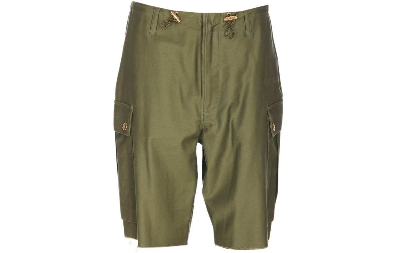 CELINE Casual Shorts Women's Army Green