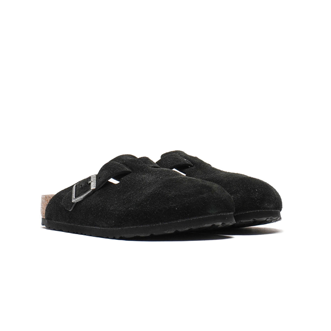 Birkenstock Boston Suede 'Black' 1027142