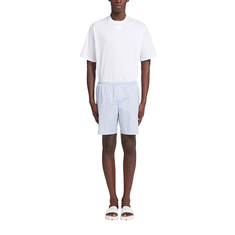 PRADA Casual Shorts Men Sky Blue