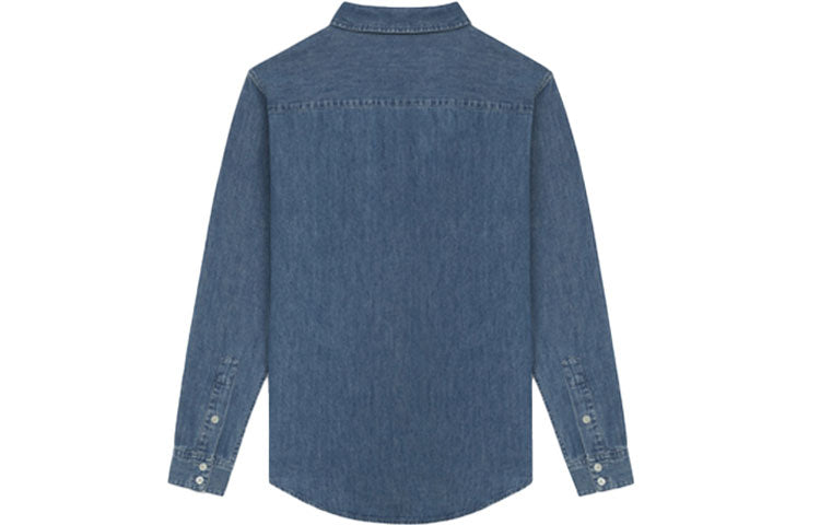 CELINE Denim Jackets Unisex Blue
