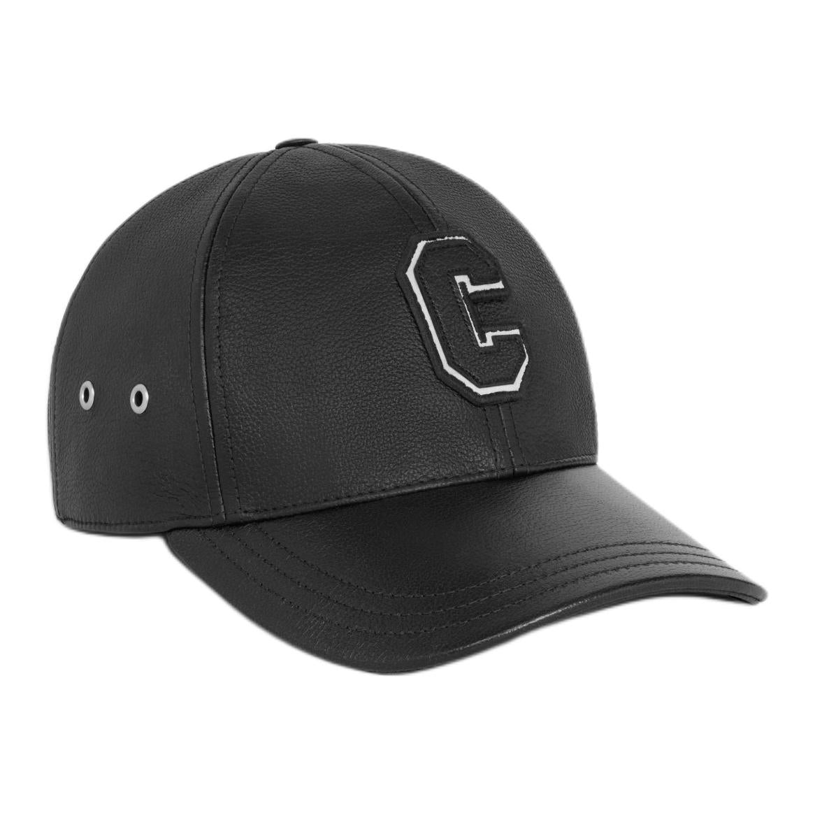 CELINE Casquette Baseball College Agneau Grainé