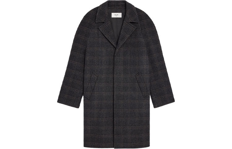 CELINE Coats Men Gray