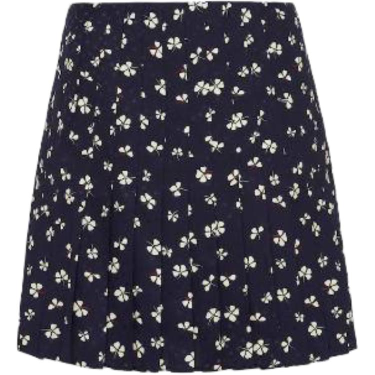 PRADA Casual Short Skirts Women's Marine Blue