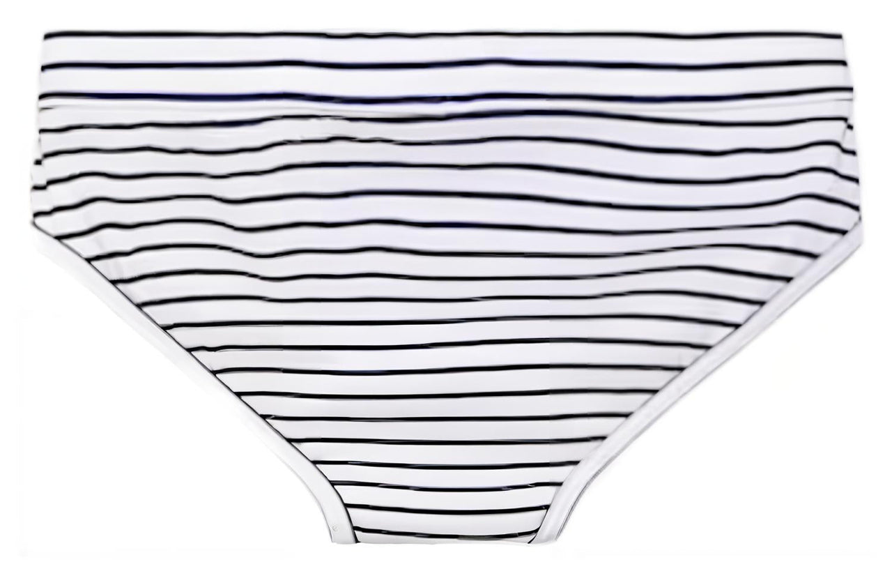 PRADA Cotton Briefs Underpants Men's 1 Pack Blue White & Multicolor
