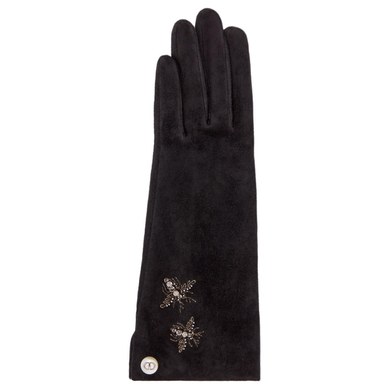 DIOR Lambskin Other Gloves Women's Black