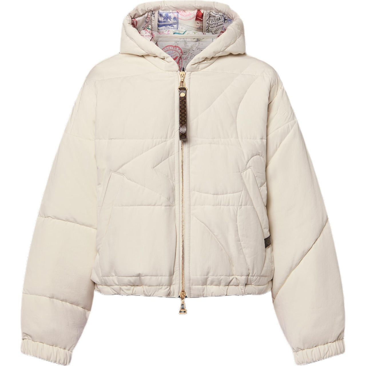 LOUIS VUITTON Quilted Monogram Flower Jacket