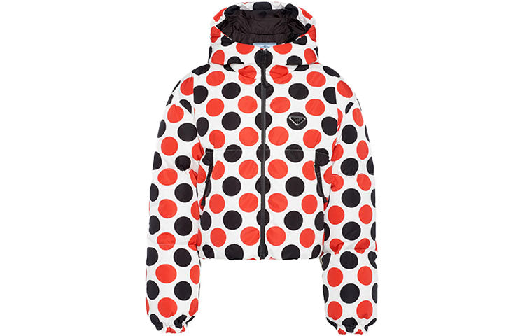 PRADA Down Jackets Women's Red