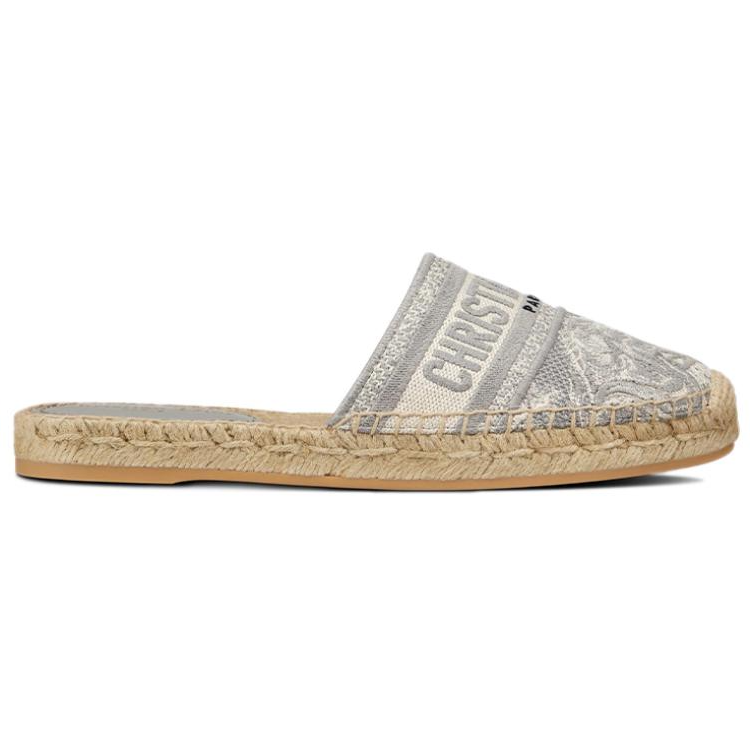 DIOR Granville Casual Single Shoes Women's Gray