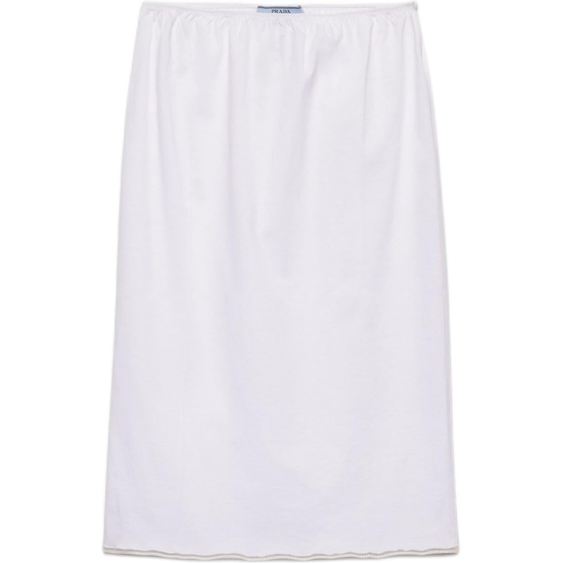 PRADA Casual Short Skirts Women's White