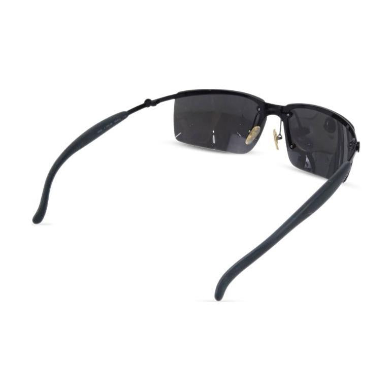 CHANEL 1990 2000s Biker style Sunglasses