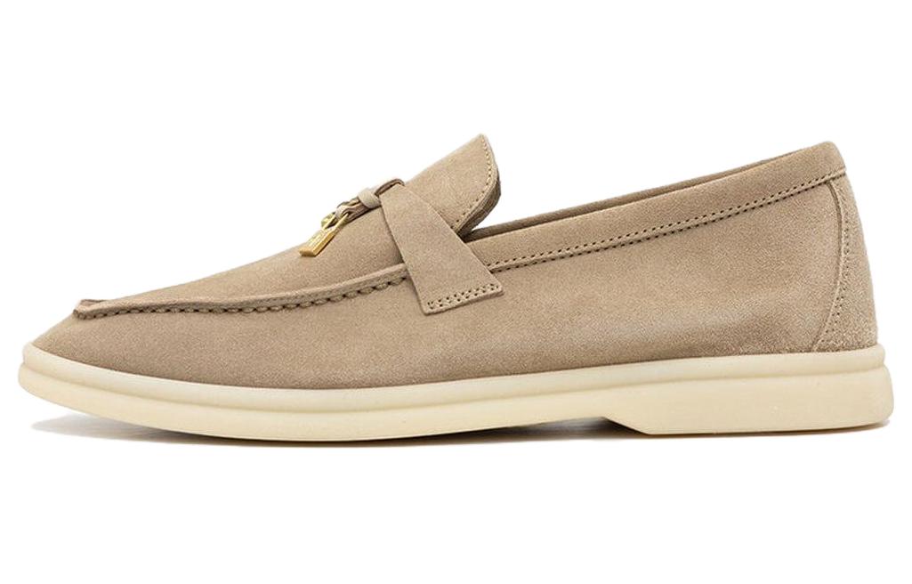 Loro Piana Casual Single Shoes Women's Gray