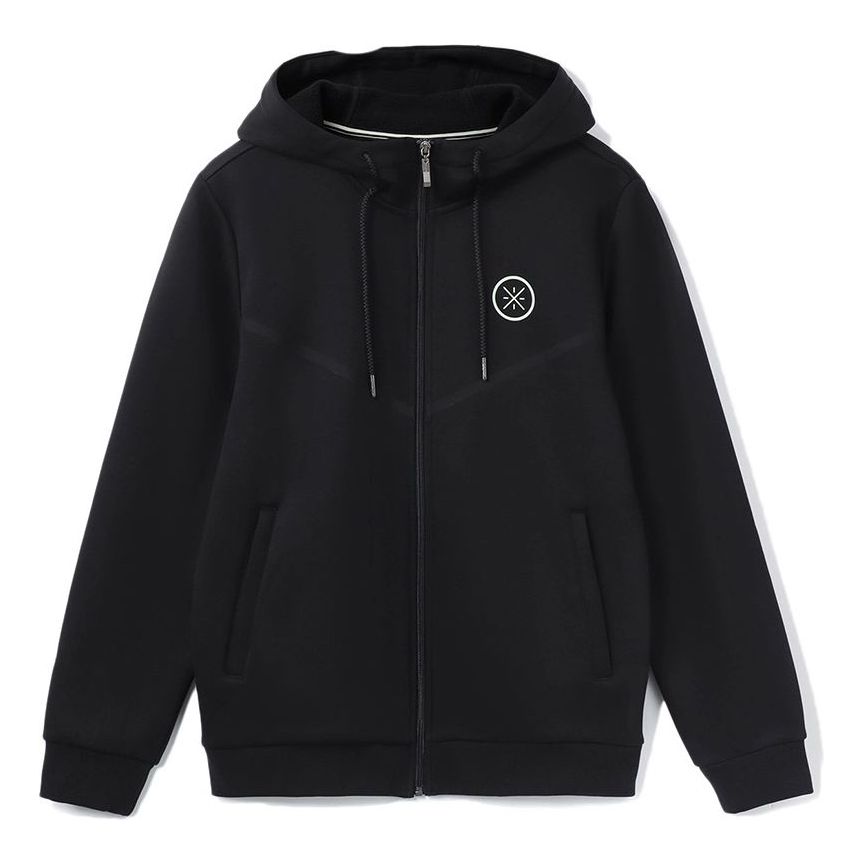 Li-Ning Way Of Wade Graphic Hooded Jacket 'Black' AWDR843-1