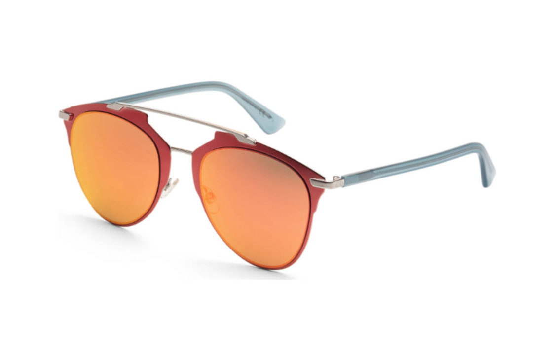 DIOR Plastic Aviator Sunglasses Women's Blue