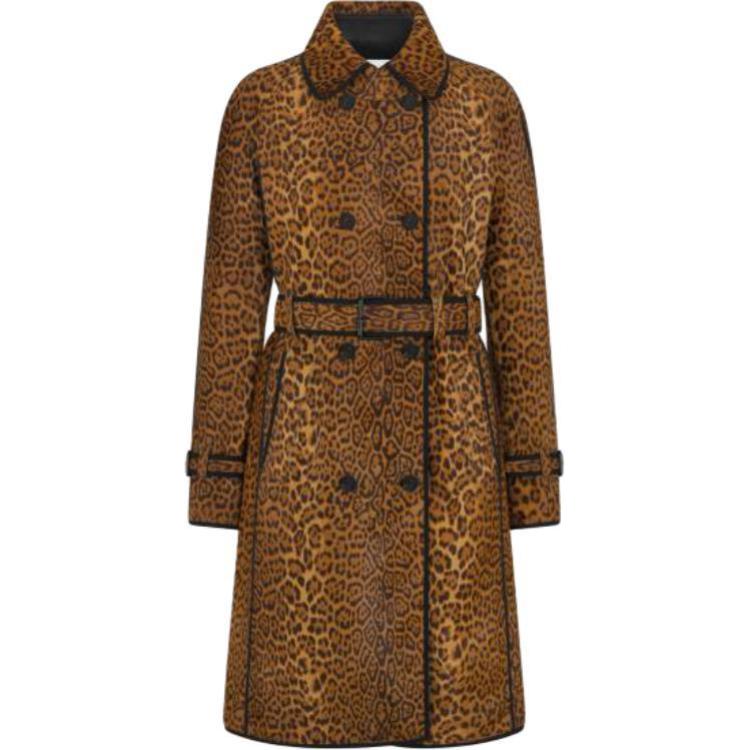 DIOR Coats Women's Camel