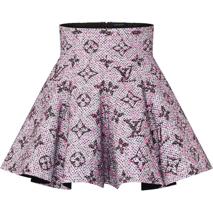 LOUIS VUITTON FW24 Casual Short Skirts Women's Pink