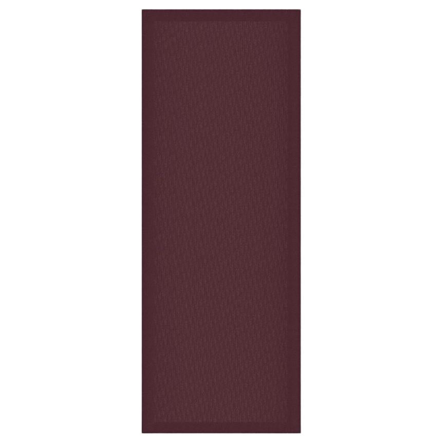 DIOR Wool Shawls Men's Burgundy
