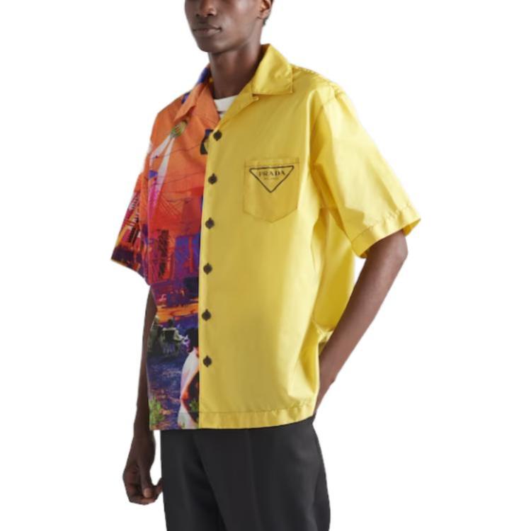 PRADA Double Match Re Nylon Shirt