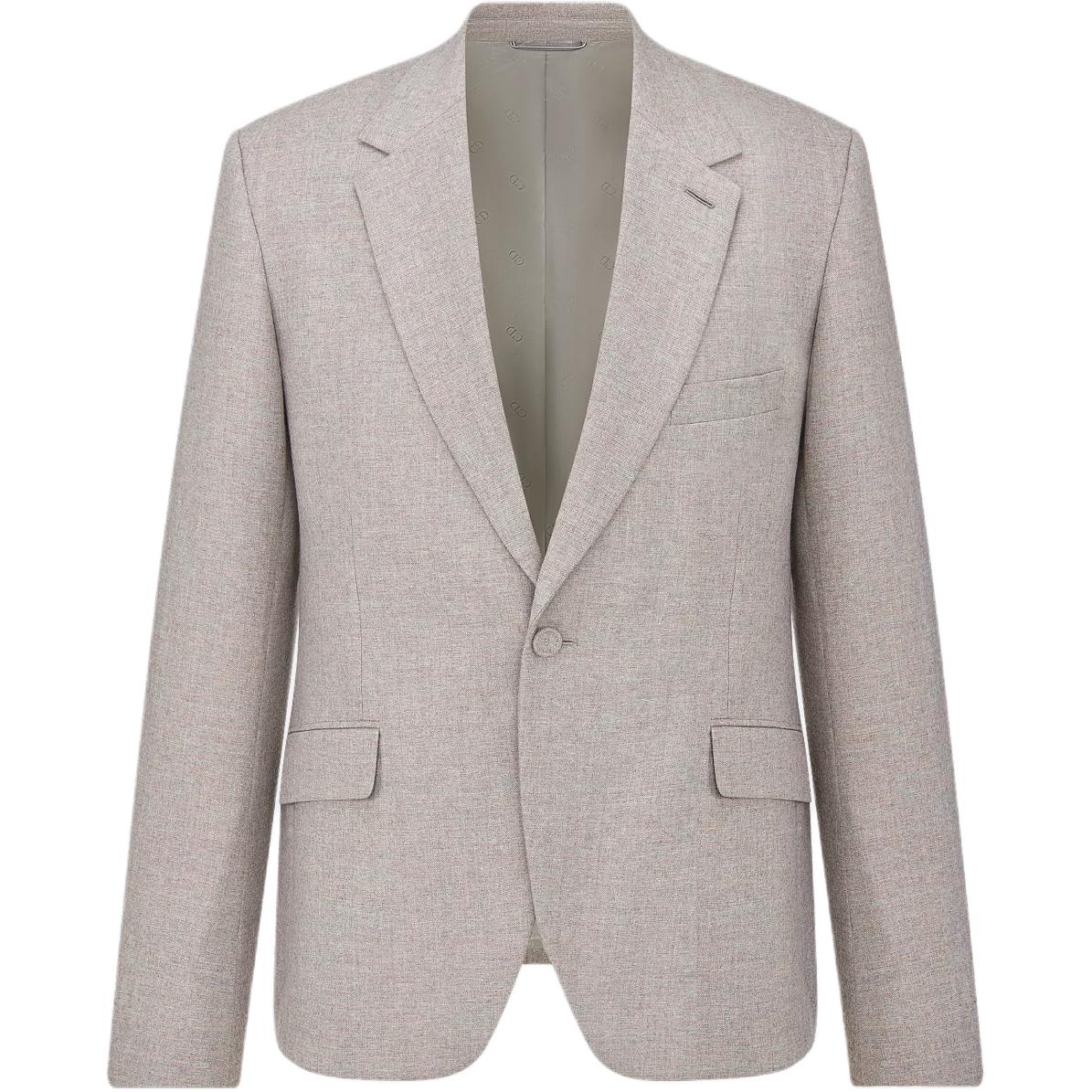 DIOR FW24 Business Suits Coats Men's Gray