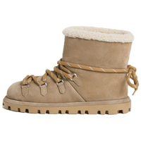 MIU MIU Short Snow Boots Women's Brown