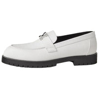 HERMES Faubourg Loafers Women's White