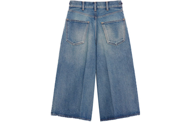 CELINE FW21 Jeans Women's Washed Blue