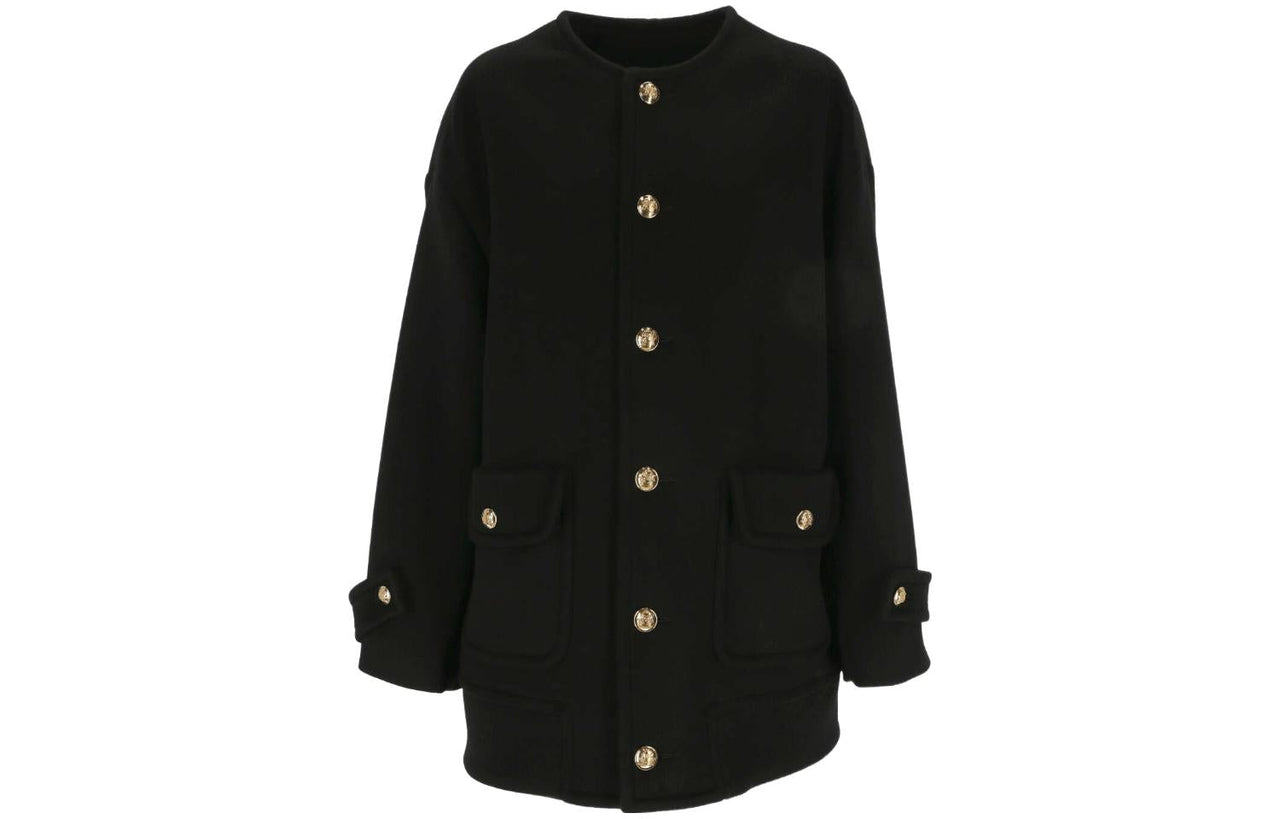 CELINE FW23 Coats Women's Black