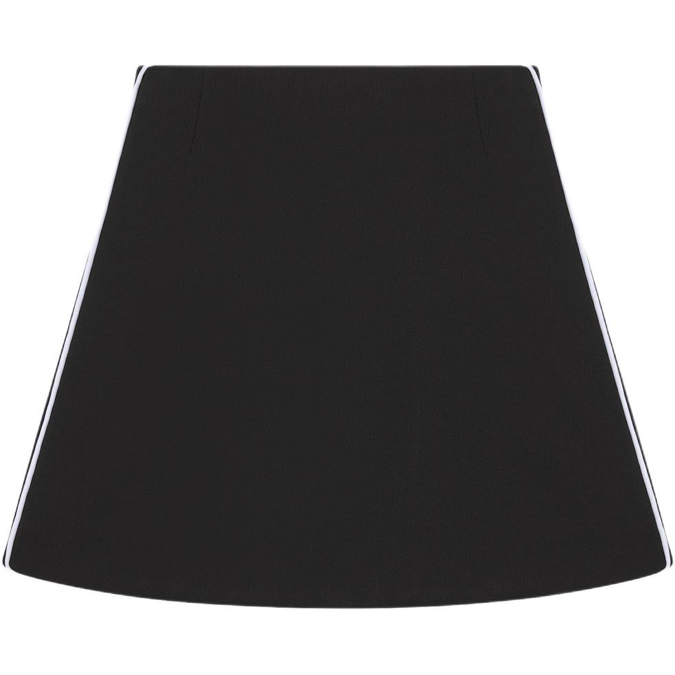 DIOR Casual Short Skirts Women's Black