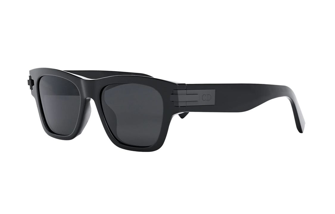 DIOR Acetate Butterfly Sunglasses Men's Black