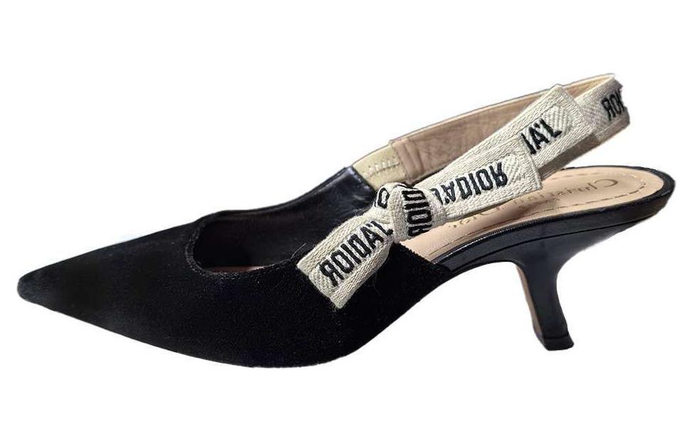 DIOR J'Adior Slim Heel High Heels 6.5cm Women's Black