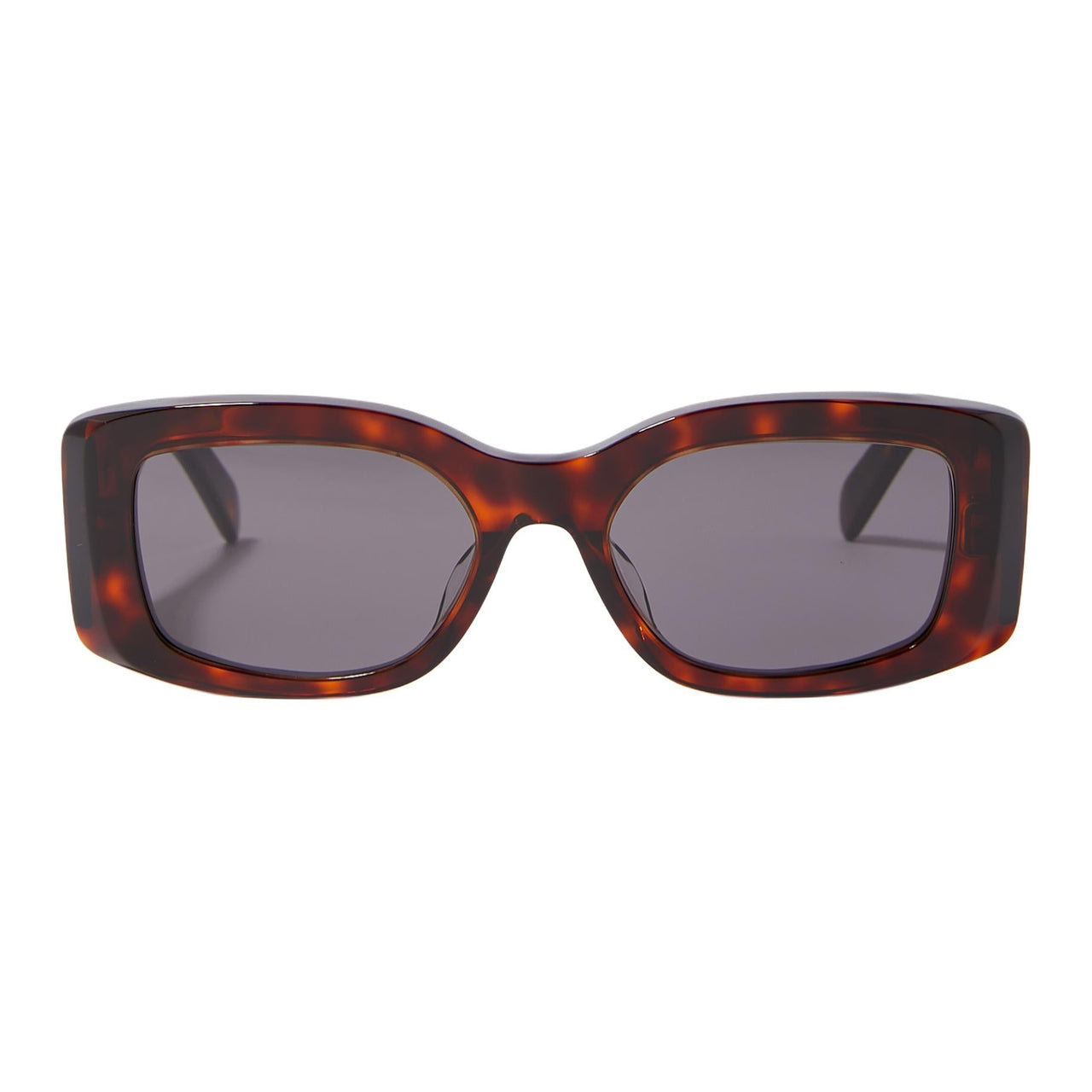 CELINE Acetate Square Sunglasses Women's Brown