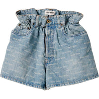 MIU MIU Casual Shorts Women's Blue