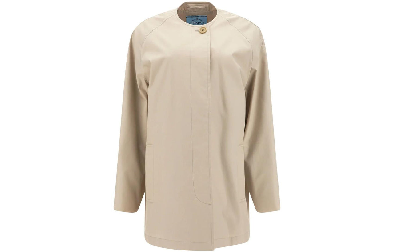 PRADA Coats Women's Camel