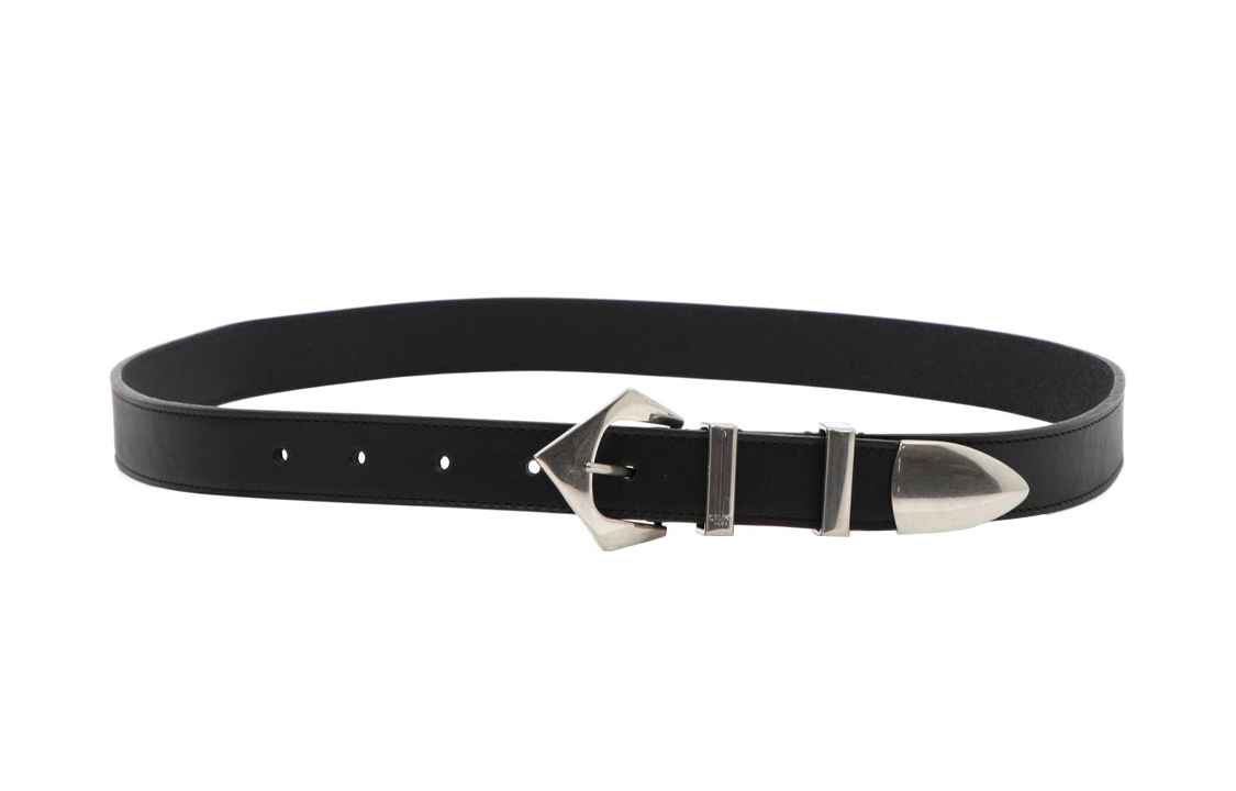 CELINE Celine Fashion Minimalist Style Calfskin Belt Men's