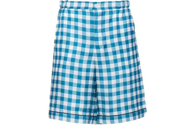 PRADA Casual Shorts Men Blue