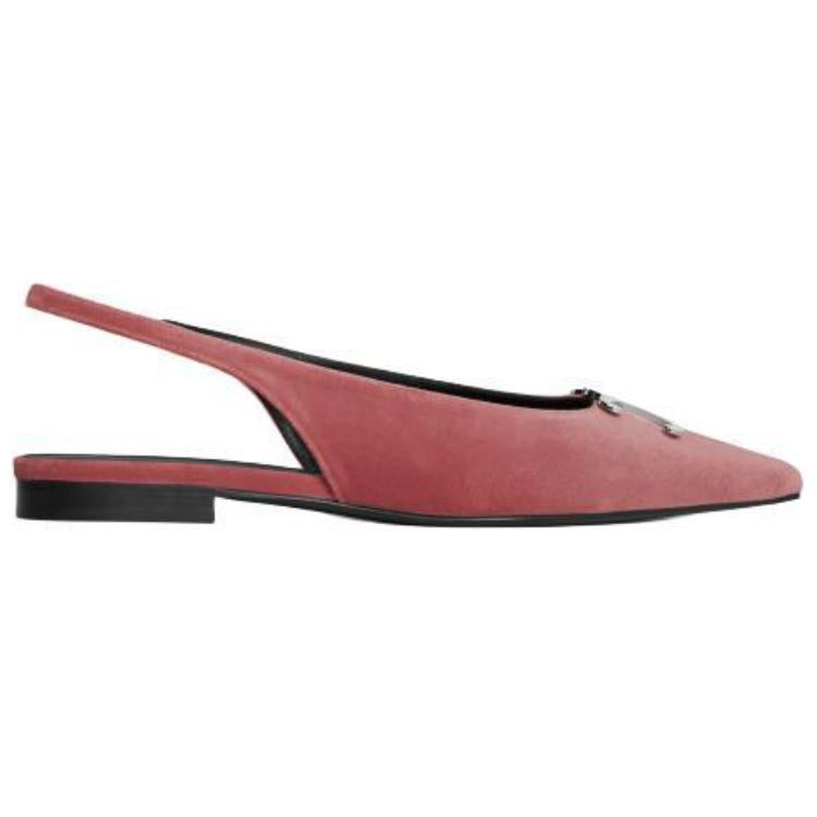 CELINE Alma Triomphe Casual Single Shoes Women's Pink
