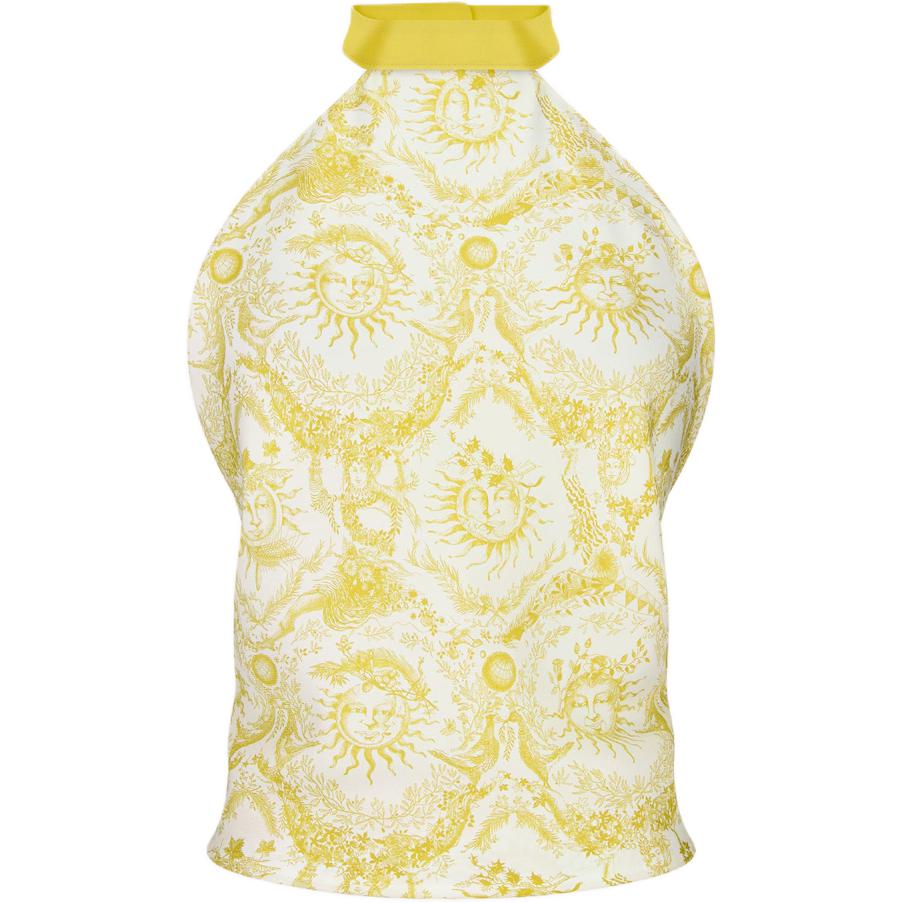 DIOR Tank Tops Women's Yellow
