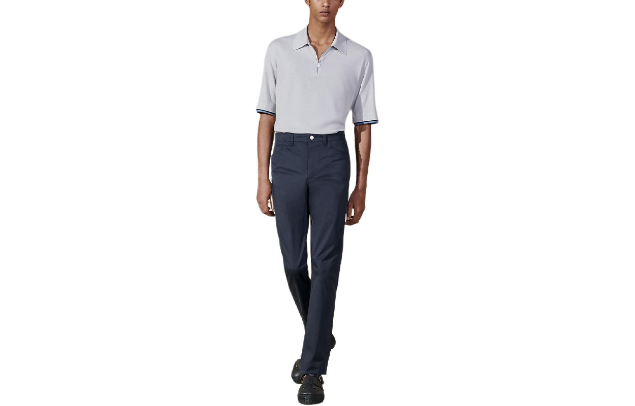 HERMES SS24 Jeans Men's Marine Blue