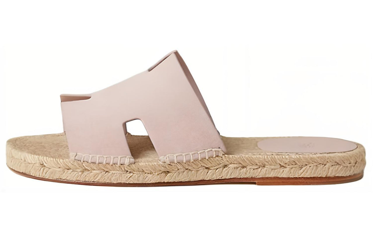 HERMES Antigua Slide Slippers Women's Pink