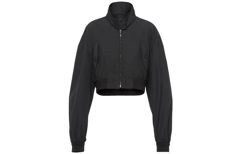 PRADA Cropped Coats Women's Black