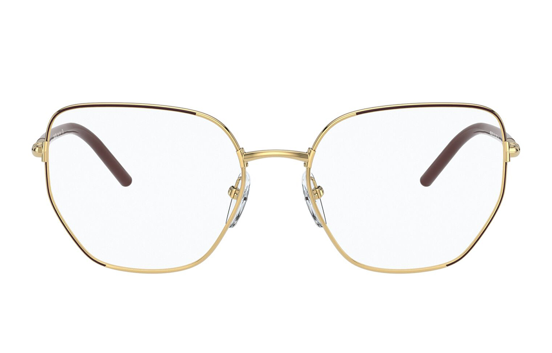 PRADA Eyeglass Frames Women's Gold