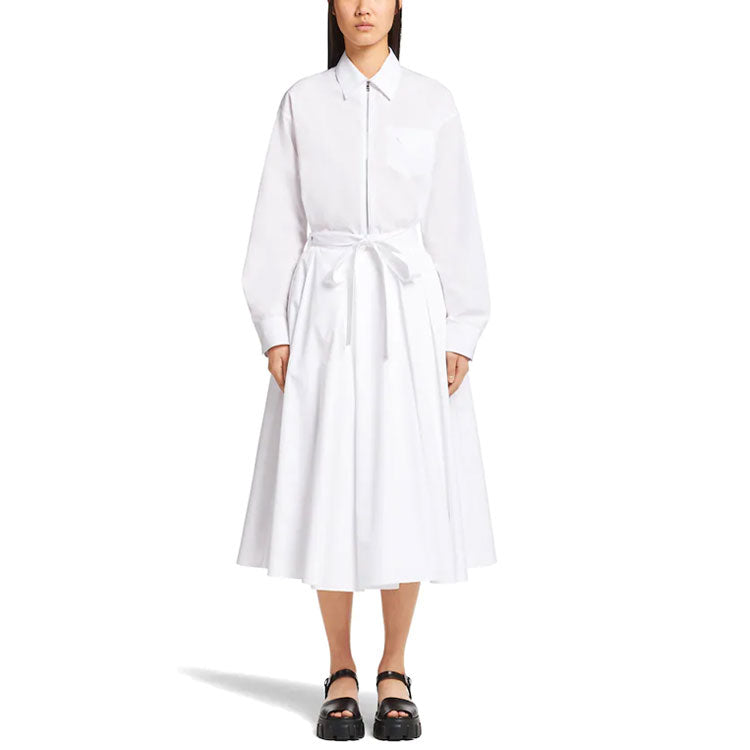 PRADA Casual Long Skirts Women's White