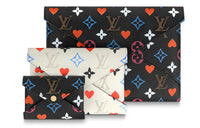 LOUIS VUITTON Kirigami Pochette Game On Black/White
